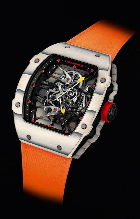 richard mille hr orange weisses armband r nadal